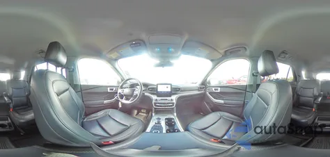 2021 Ford Explorer Xlt z USA, uszkodzony, nr VIN 1FMSK8DH3MGA94000